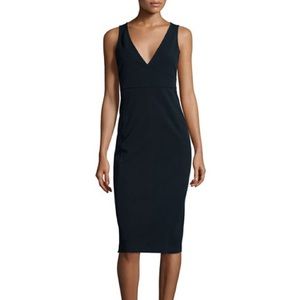 Theory Parmida V-Neck Sheath Dress
